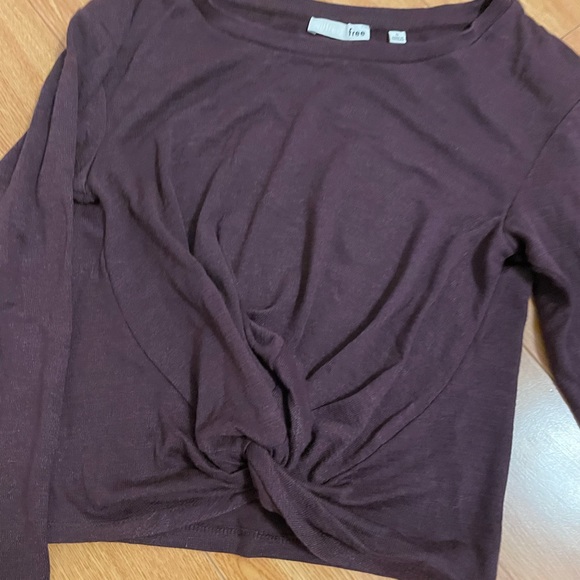 Wilfred knot-front crop top - Picture 2 of 3